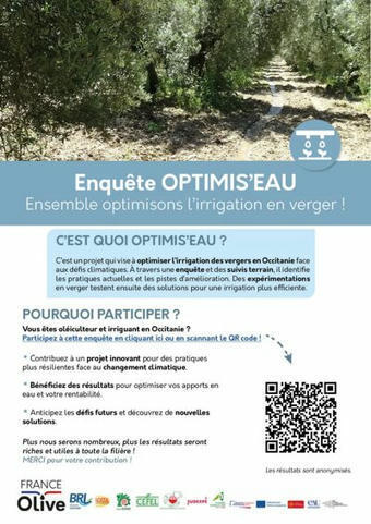 Enquête OPTIMIS’EAU  | OLIVE NEWS | Scoop.it