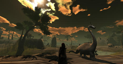 Dinosaur Hunting with Coconuts - Cica Ghost - Second Life | Second Life Destinations | Scoop.it