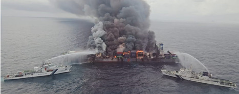 Wan Hai 503 blaze: INCOIS warns of possible debris and oil spill along Kerala shoreline / le 12.06.2025 | Pollution accidentelle des eaux (+ déchets plastiques) | Scoop.it