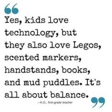 EdTech is all about Balance - and so is life! | iGeneration - 21st Century Education (Pedagogy & Digital Innovation) | Scoop.it