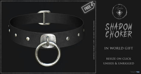 Shadow Choker March 2022 Gift by Apika | Teleport Hub - Second Life Freebies | Second Life Freebies | Scoop.it