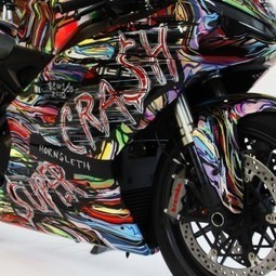 ARTBIKE | HORN$LETH DUCATI | "Super Crash" | Kristian von Hornsleth | Ductalk: What's Up In The World Of Ducati | Scoop.it