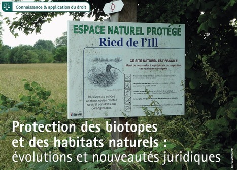 Protection des biotopes et des habitats naturels : évolutions et nouveautés juridiques - Revue Faune sauvage N°323 | Biodiversité | Scoop.it