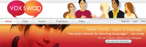 The social network for learning languages - VoxSwap | Digital Delights for Learners | Scoop.it