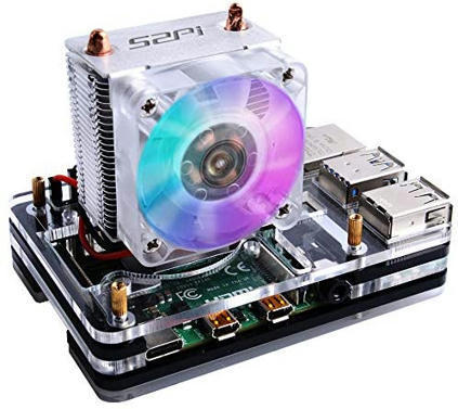 GeeekPi Raspberry Pi 4 Case with ICE Tower Cool...
