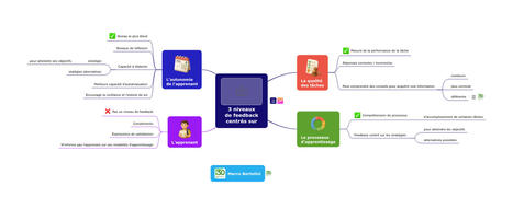 Trois niveaux de feedback : carte mentale | Revolution in Education | Scoop.it