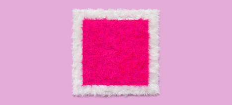 "Pink square on a white background " by Iwona Demko | Art Installations, Sculpture, Contemporary Art | Scoop.it