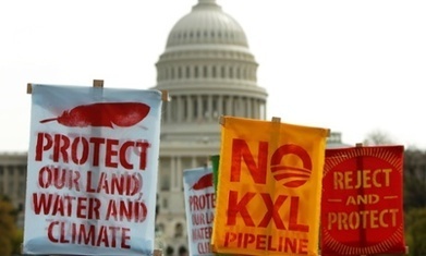 Obama's Keystone veto threat is proof that climate activism works, no matter what the 'insiders' say | Peer2Politics | Scoop.it