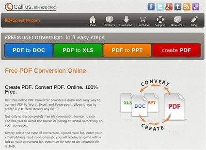 Convertir des fichiers PDF en DOC, XLS ou PPT | Time to Learn | Scoop.it