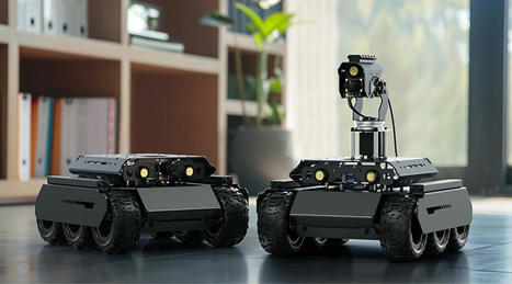 Waveshare UGV Rover - A 6-wheel AI robot built around Raspberry Pi 4/5 and ESP32 - CNX Software | Embedded Systems News | Scoop.it