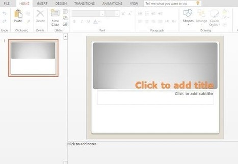 Free Simple PowerPoint Template with Custom Slide Layouts for Presentations | PowerPoint presentations and PPT templates | Scoop.it