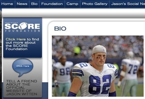 NFL Player Jason Witten Reaches Out to Families Affected by Domestic Abuse | Elevate Christian Network News | Christian Ministry Stories | Scoop.it