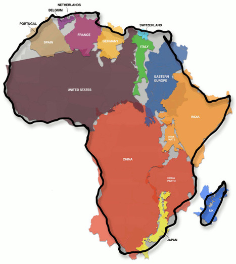 The TRUE Size Of Africa - An Erroneous Map Misled Us For 500 Years! | Nouveaux paradigmes | Scoop.it