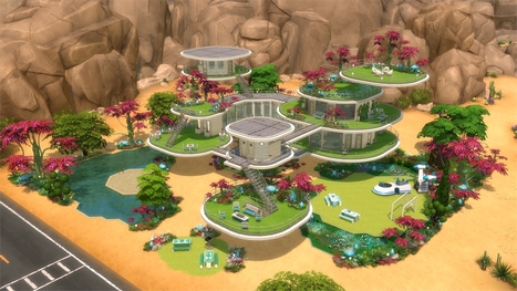 10 Wacky Alien Lots for The Sims 4 by AnchesenamonSim << Sims Community | Les Sims | Scoop.it