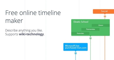 Free online timeline maker | Learning with Technology | Scoop.it