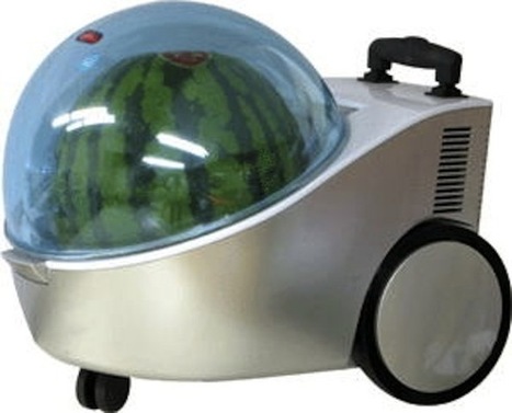 The Portable Watermelon Fridge -- Could It Be The Perfect Gift For The Person Who Has It All? | The Asian Food Gazette. | Scoop.it
