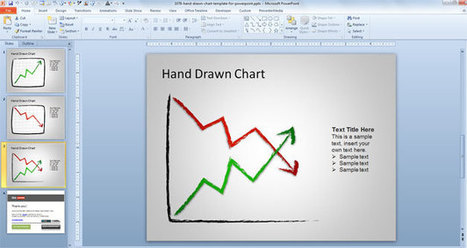 FREE Hand Drawn Chart Template for PowerPoint - SlideHunter.com | Free Business PowerPoint Templates | Scoop.it