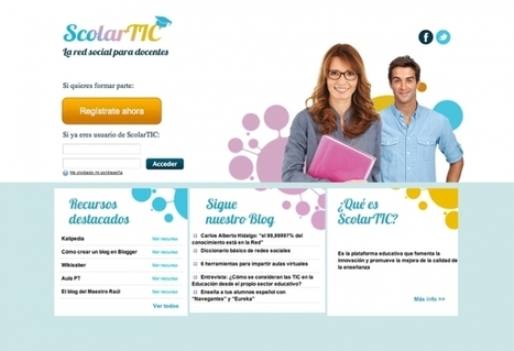 Scolartic, la nueva red social para docentes | Yo Community Manager | Scoop.it
