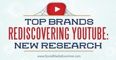 Top Brands Rediscovering YouTube: New Research | The Social Media Times | Scoop.it