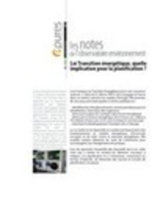 Publication EPURES Saint-Étienne - Loi Transition énergétique, quelle implication pour la planification ? | Veille territoriale AURH | Scoop.it