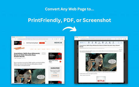 PrintFriendly: mejora y personaliza la impresión de páginas | TIC & Educación | Scoop.it