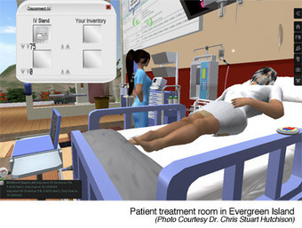 Online Nursing Degree Programs Teach Using Second Life Virtual Simulation | GetEducated.com | Simulation in Health Sciences Education | Scoop.it