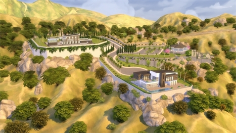 The Sims 4 Get Famous: Interactive Del Sol Valley Overview << Sims Community | Les Sims | Scoop.it