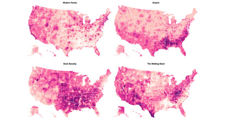 ‘Duck Dynasty’ vs. ‘Modern Family’: 50 Maps of the U.S. Cultural Divide | Multicultural Marketing | Scoop.it