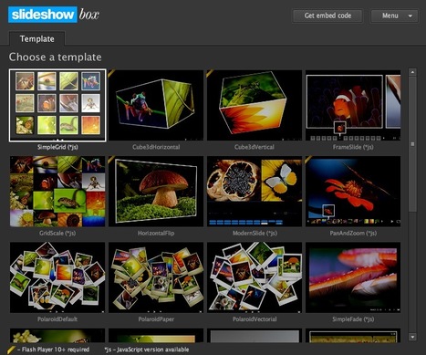 24 Photo Slideshow Gallery Templates That Work With Your Image RSS Feed: Slideshow Box | Presentation Tools | Scoop.it