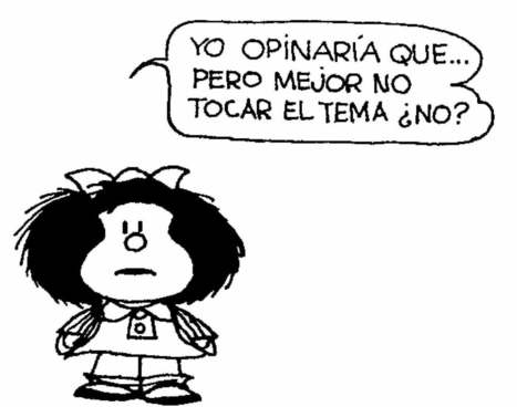 Las 35 mejores viñetas de Mafalda de sátira política #50AñosMafalda #Mafalda | Bibliotecas Escolares Argentinas | Scoop.it