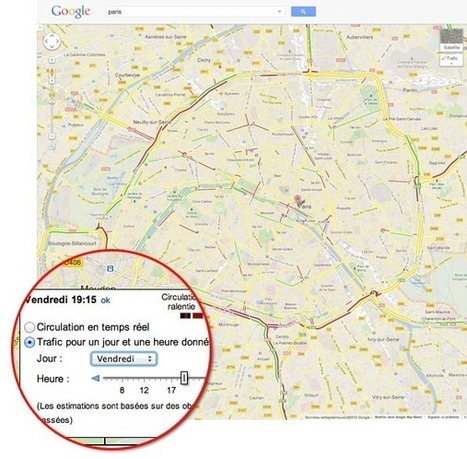 Google Maps : les prévisions de trafic pour les axes secondaires | Time to Learn | Scoop.it