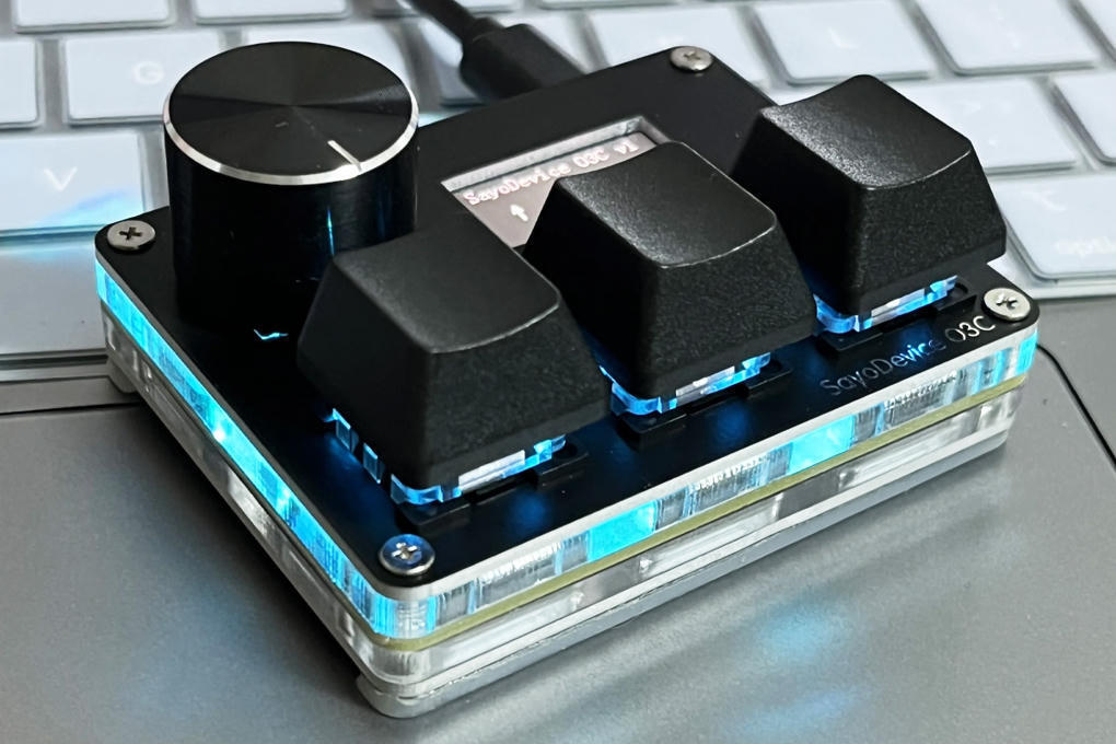 SayoDevice O3C 3-Key Hall-effect keypad boasts ...