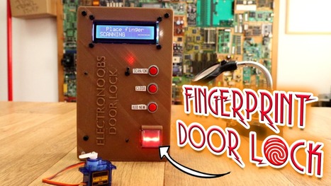 Arduino fingerprint sensor door lock | #Maker #MakerSpaces #MakerED #Coding  | 21st Century Learning and Teaching | Scoop.it