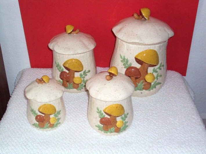 Vintage Merry Mushroom Collection  1970's era  by daddydan on Etsy | Kitsch | Scoop.it