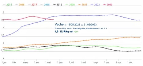 Les prix vaches laitières sous la pression des importations | Lait de Normandie... et d'ailleurs | Scoop.it