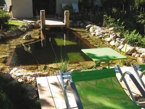 [jardin] Un bassin artificiel à effet naturel | Build Green, pour un habitat écologique | Scoop.it