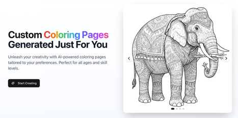 AI Coloring Pages & Custom Books | Tools for Teachers & Learners | Scoop.it