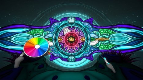 Color Space is like a coloring book for VR | Creative teaching and learning | Scoop.it