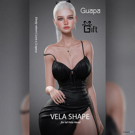 Vela Shape For Lelutka EvoX Vela December 2025 Gift by Guapa | Teleport Hub - Second Life Freebies | Second Life Freebies | Scoop.it