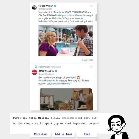 Clean up your #Twitter timeline with this Marie Kondo-inspired web app | Time to Learn | Scoop.it