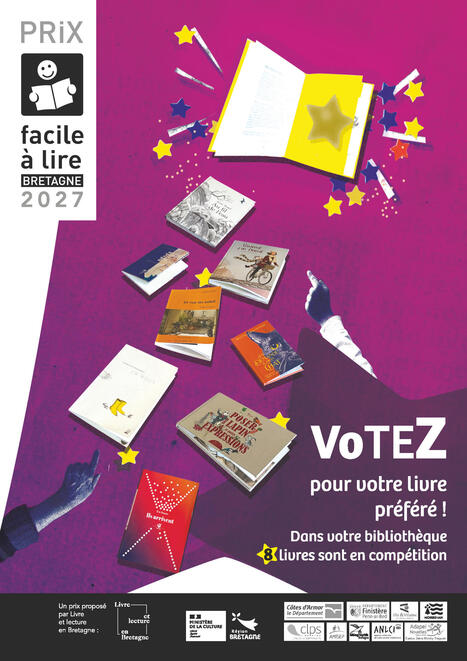 Le Prix Facile &agrave; lire Bretagne mobilisera 140 m&eacute;diath&egrave;ques en 2027 | L'actualit&eacute; des biblioth&egrave;ques | Scoop.it
