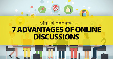 Virtual Debate: 7 Advantages of Online Discussions | Information and digital literacy in education via the digital path | Scoop.it