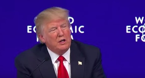 WATCH: Trump gets booed at Davos after attacking 'fake' press on stage - RawStory.com | The Cult of Belial | Scoop.it