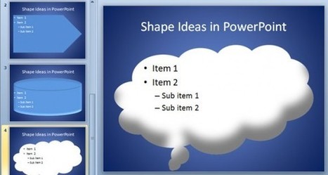 Ideas originales para usar figuras en diapositivas PowerPoint 2010 | plantillas-powerpoint.com | Presentaciones PowerPoint | Scoop.it