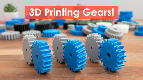 How To 3D Print Gears - The Ultimate Guide | tecno4 | Scoop.it