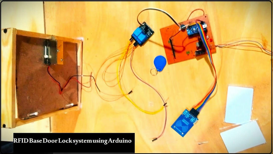 RFID Base Door Lock System Using Arduino || Ard...