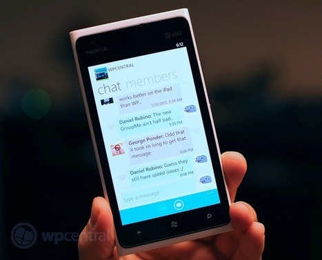 GroupMe version 4 for Windows Phone on its way | Windows Phone Central | Windows 8.  + Windows Phone | Scoop.it