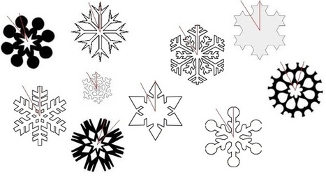 Fiocchi di neve di carta | Fai da te hobby | Scoop.it