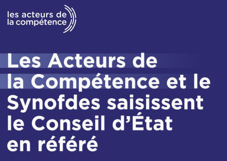 Bandeau CPF : &laquo; une loi qui n&rsquo;existe pas &raquo;, la fili&egrave;re saisit le Conseil d&rsquo;&Eacute;tat/ CPFORMATION [article] | Formation professionnelle : environnement et dispositifs | Scoop.it