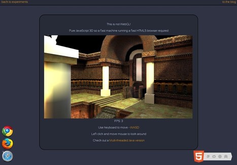 Logiciel Gratuit - HTML5 3D en temps réel - Demo JavaScript Real-time 3D 2012 - Code licence gratuite -Webmaster | Webmaster HTML5 WYSIWYG et Entrepreneur | Scoop.it